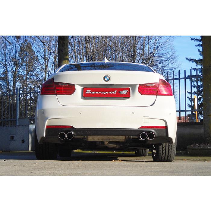 Rear exhaust Right OO80 - Left OO80