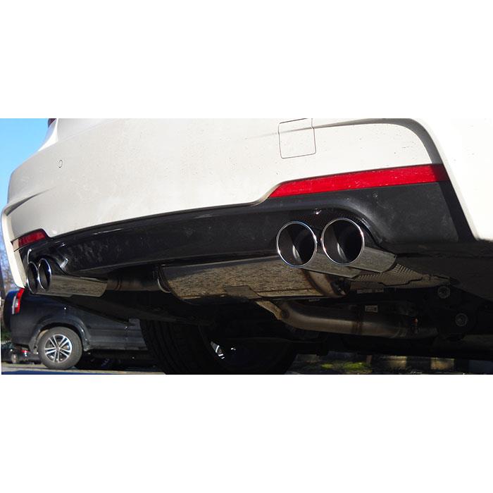 Rear exhaust Right OO80 - Left OO80