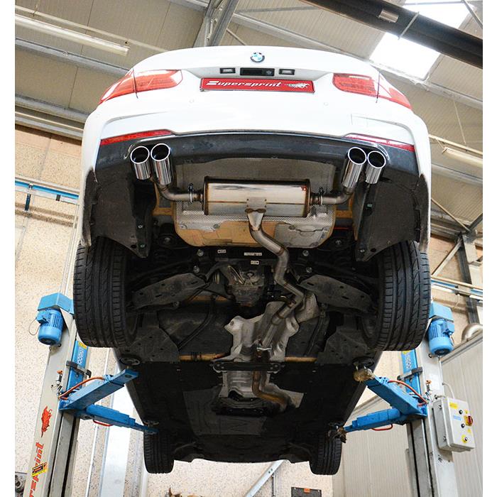 Rear exhaust Right OO80 - Left OO80