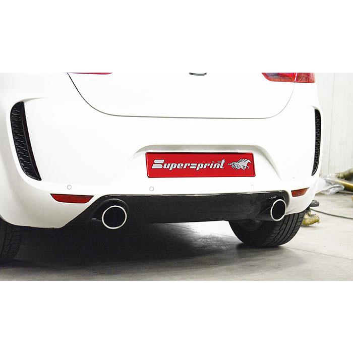 Endpipe kit Right - Left O100