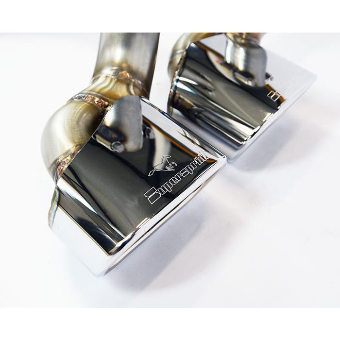 Endpipe kit Right 2 x 145x75