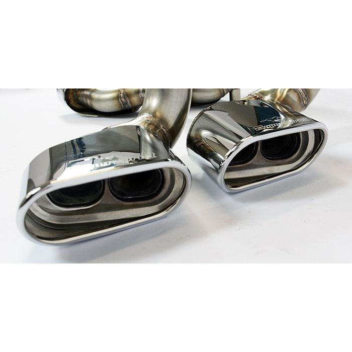 Endpipe kit Left 2 x 145x75