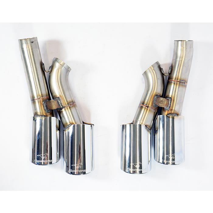 Endpipe kit 100x75 Right + 100x75 Left