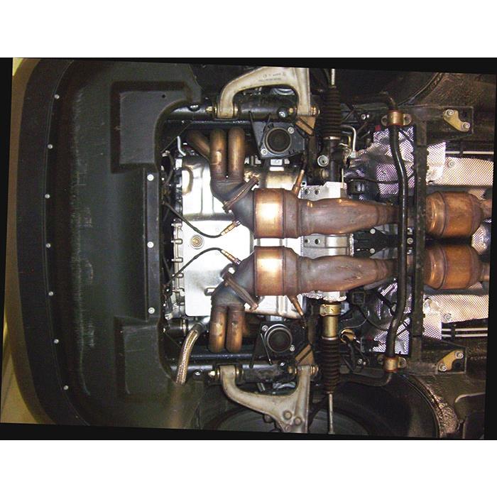 Front pipe Left with Metallic catalytic converter