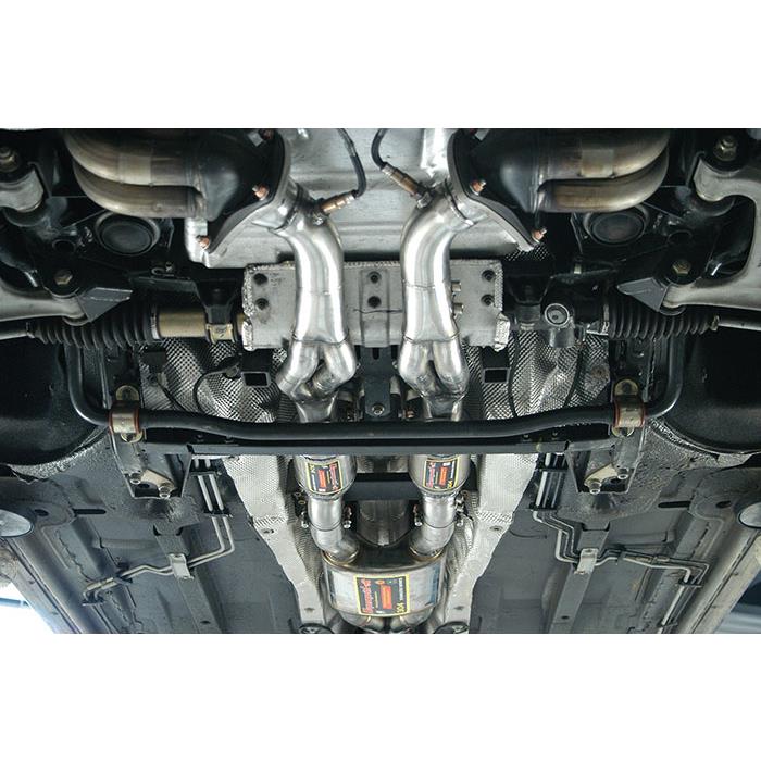 Front pipe Left with Metallic catalytic converter