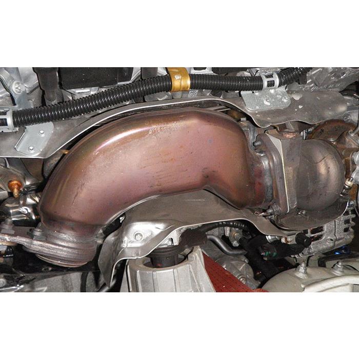 Turbo downpipe kit Right - Left AISI 310S steel