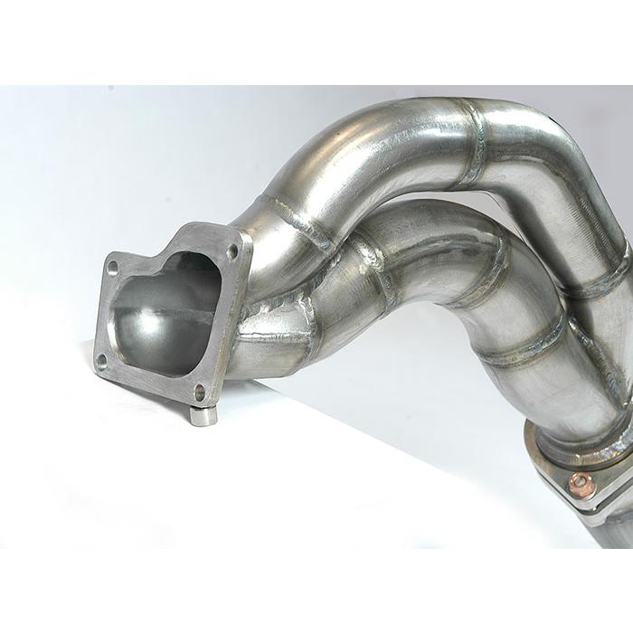 Turbo downpipe kit Right - Left AISI 310S steel