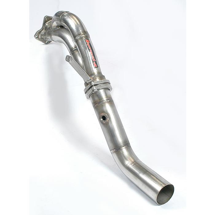 Turbo downpipe kit Right - Left AISI 310S steel