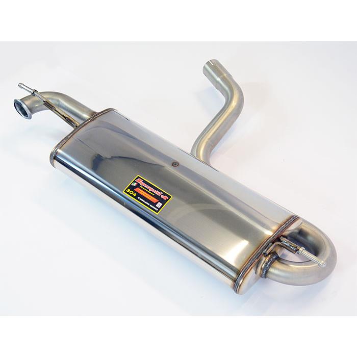 Rear exhaust