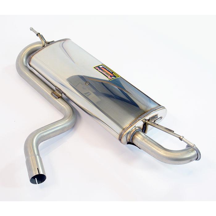 Rear exhaust