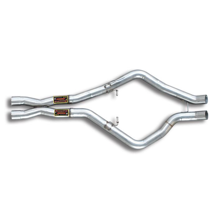Centre pipes kit Right - Left X-Pipe