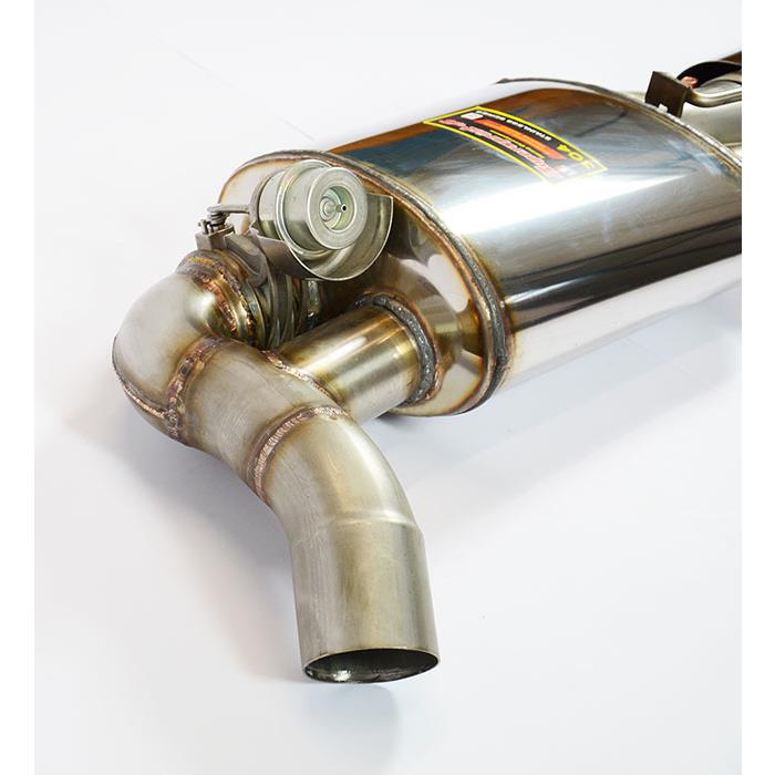 Rear exhaust Right 120x80 with valve