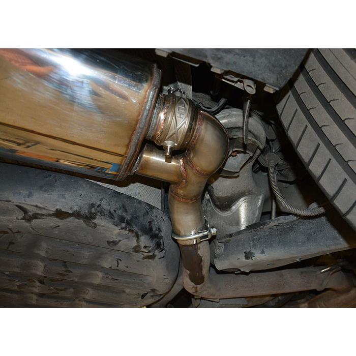 Rear exhaust Right 120x80 with valve