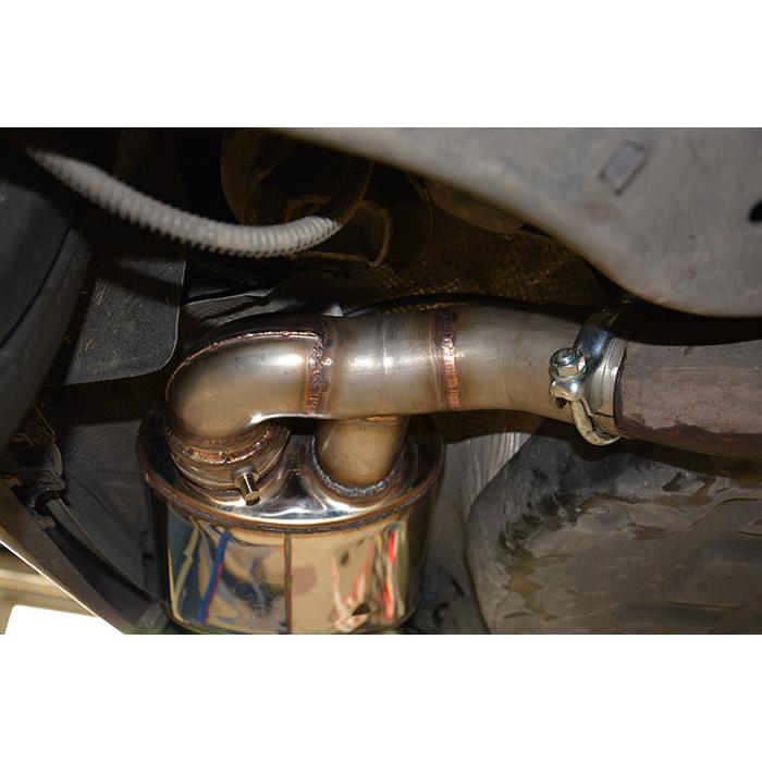 Rear exhaust Right 120x80 with valve