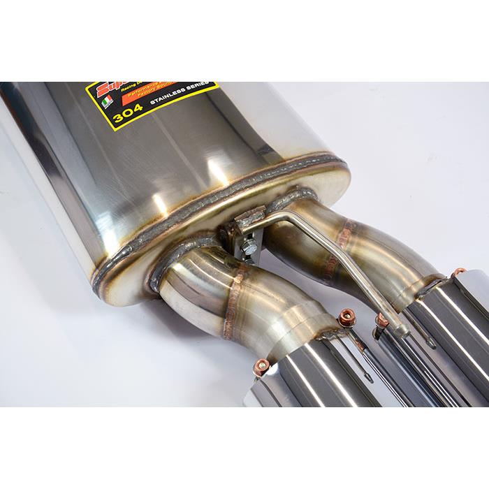 Rear exhaust Left 120x80 with valve