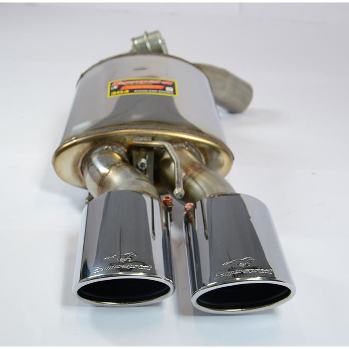 Rear exhaust Left 120x80 with valve