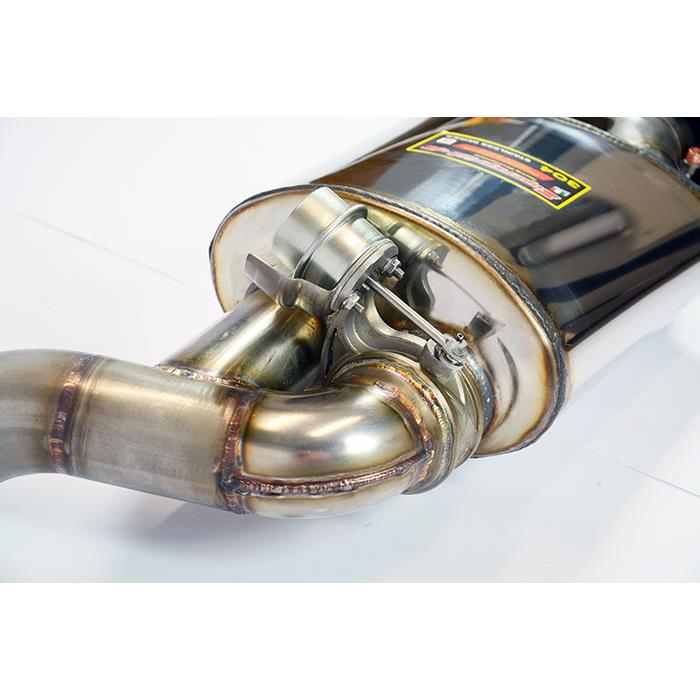 Rear exhaust Left 120x80 with valve