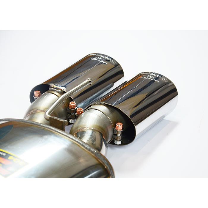 Rear exhaust Left 120x80 with valve