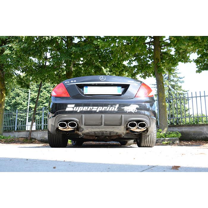 Rear exhaust Left 120x80 with valve