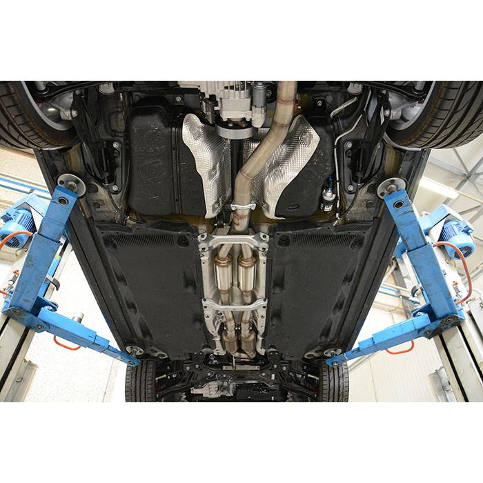 Centre exhaust right - left