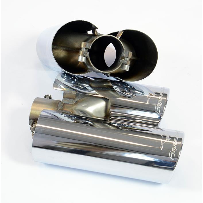 Rear exhaust OO80 Right - OO80 Left  