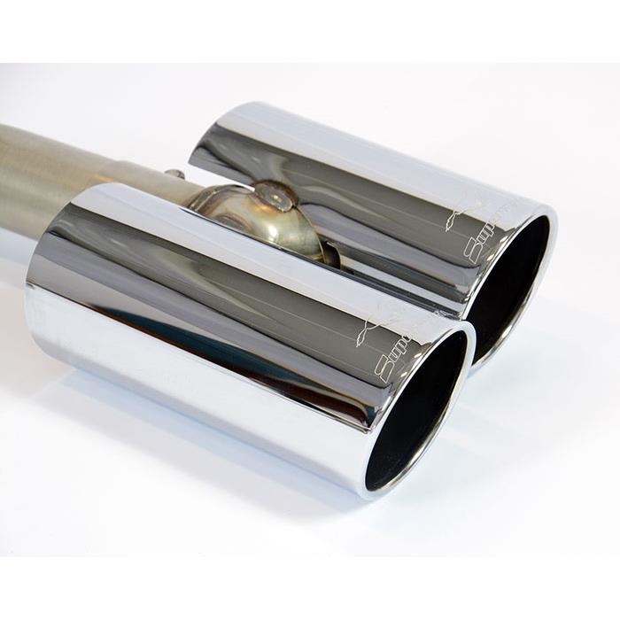 Rear exhaust OO90 Right - OO90 Left 