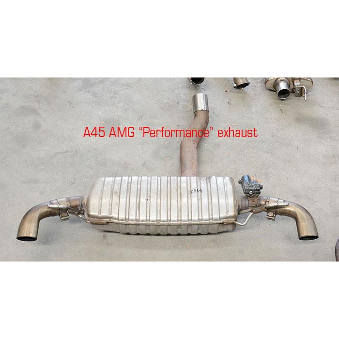 Rear exhaust Right - Left