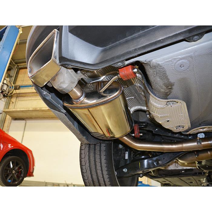 Rear exhaust Left