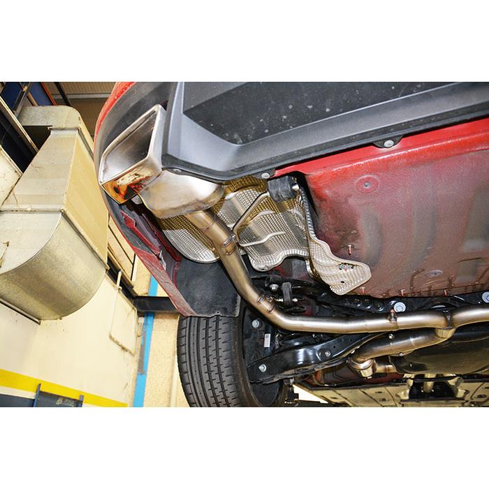 Exit pipes kit Right - Left