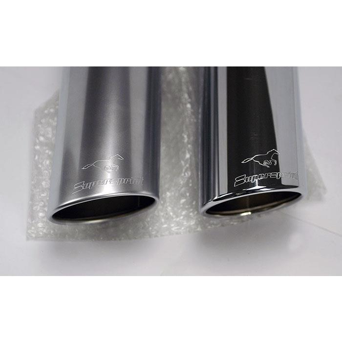 Endpipes kit Right - Left Satin O100