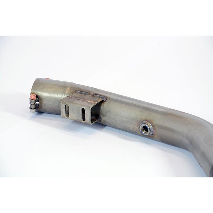 Front  Metallic catalytic converter Right