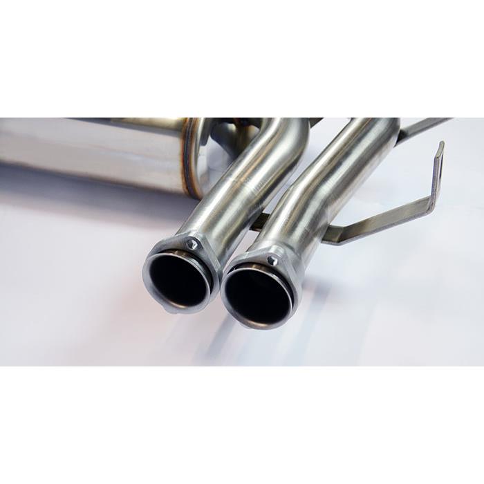 Rear muffler Sport Right - Left