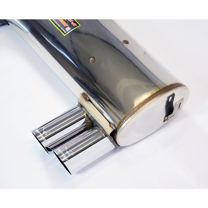 Rear muffler Sport Right - Left