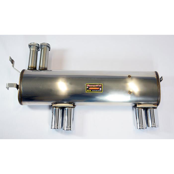 Rear muffler Touring Right - Left <strong><span style=color:#ea0000;>With E.E.C. homologation</span></strong>