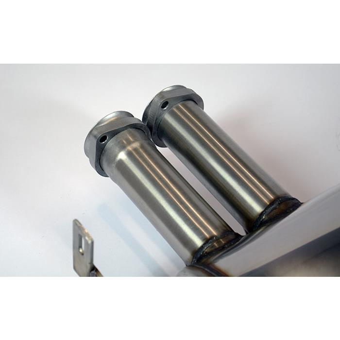 Rear muffler Touring Right - Left <strong><span style=color:#ea0000;>With E.E.C. homologation</span></strong>