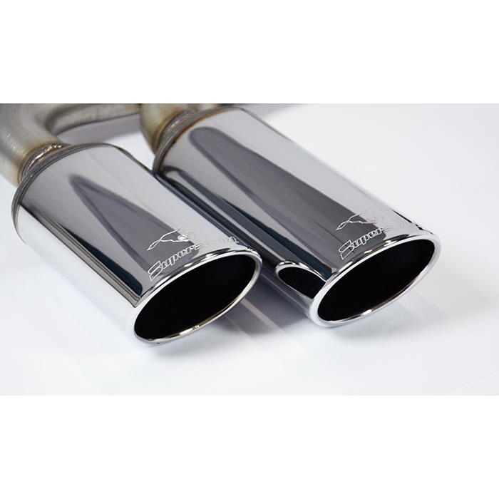 Endpipe kit Right + Left 4 exit 90x70