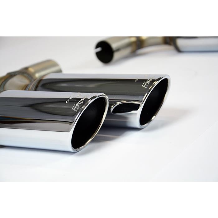 Endpipe kit Right + Left 4 exit 90x70