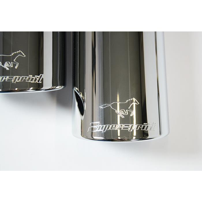 Endpipe kit Right + Left 4 exit 90x70