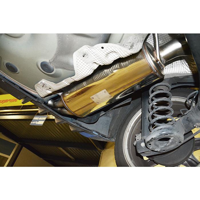 Rear exhaust central exit OO80 (Replaces OEM end tips)