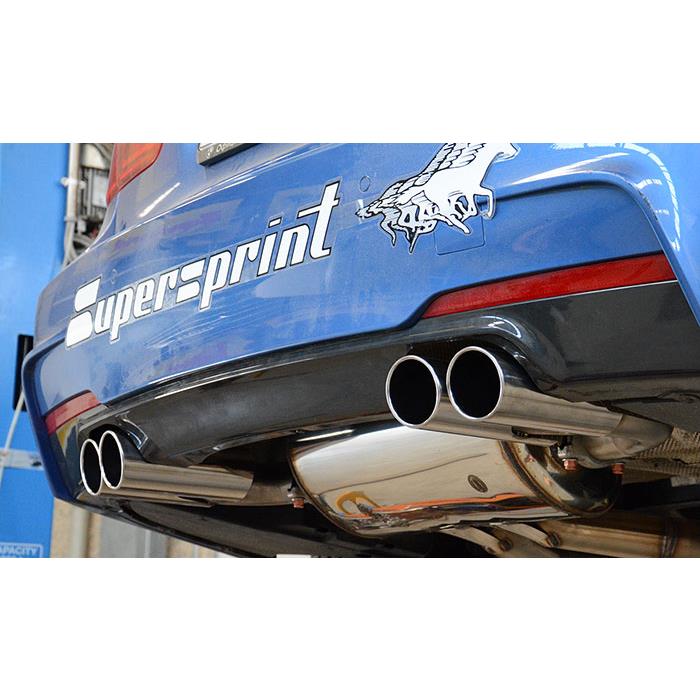 Rear exhaust Right OO80 - Left OO80