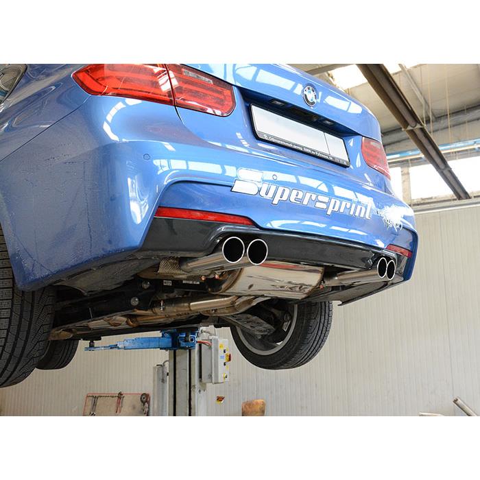 Rear exhaust Right OO80 - Left OO80