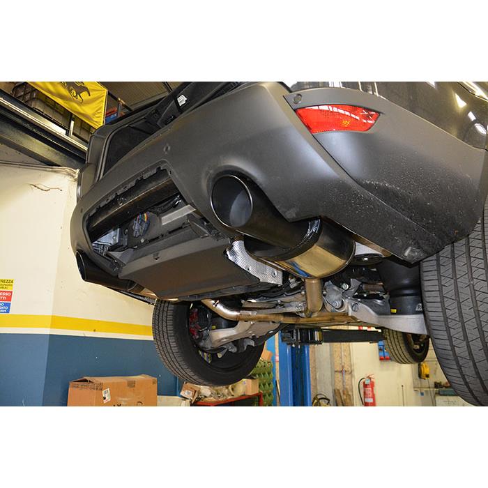 Rear exhaust Right Gun Metal Grey O120