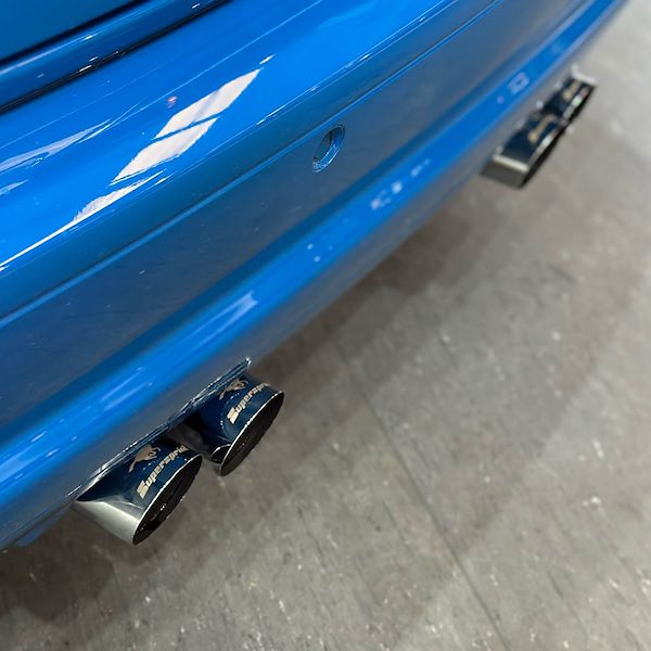 Supersprint Headers + Race Exhaust BMW E46 M3 - Laguna Seca Blue