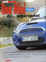 Auto Tecnica n° 12 - dicembre 2006: Una Mini Cooper S da... supersprint