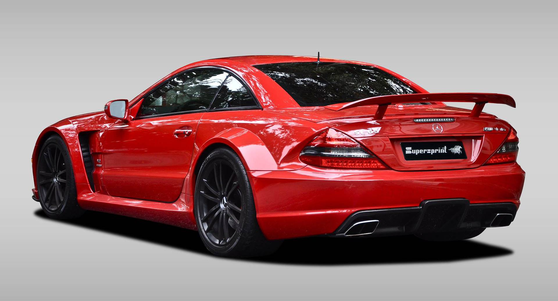 Impianto di scarico per MERCEDES R230 SL 65 AMG Black Series V12 Bi-Turbo '08 -> '09 (670 Hp)