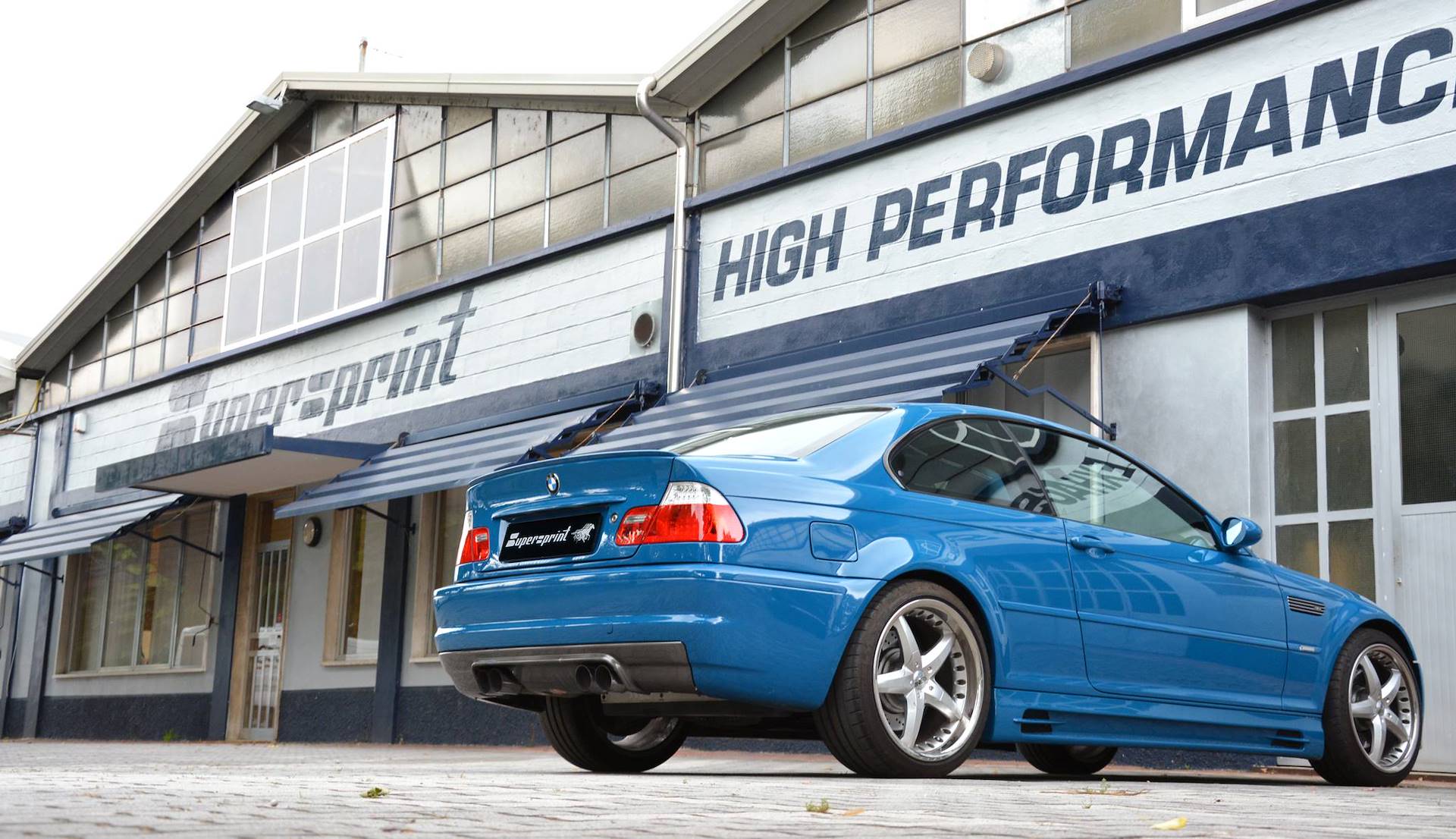 Supersprint Exhaust for BMW E46 M3 3.2i Coupé/Cabrio '01 -> (Ø63,5mm)