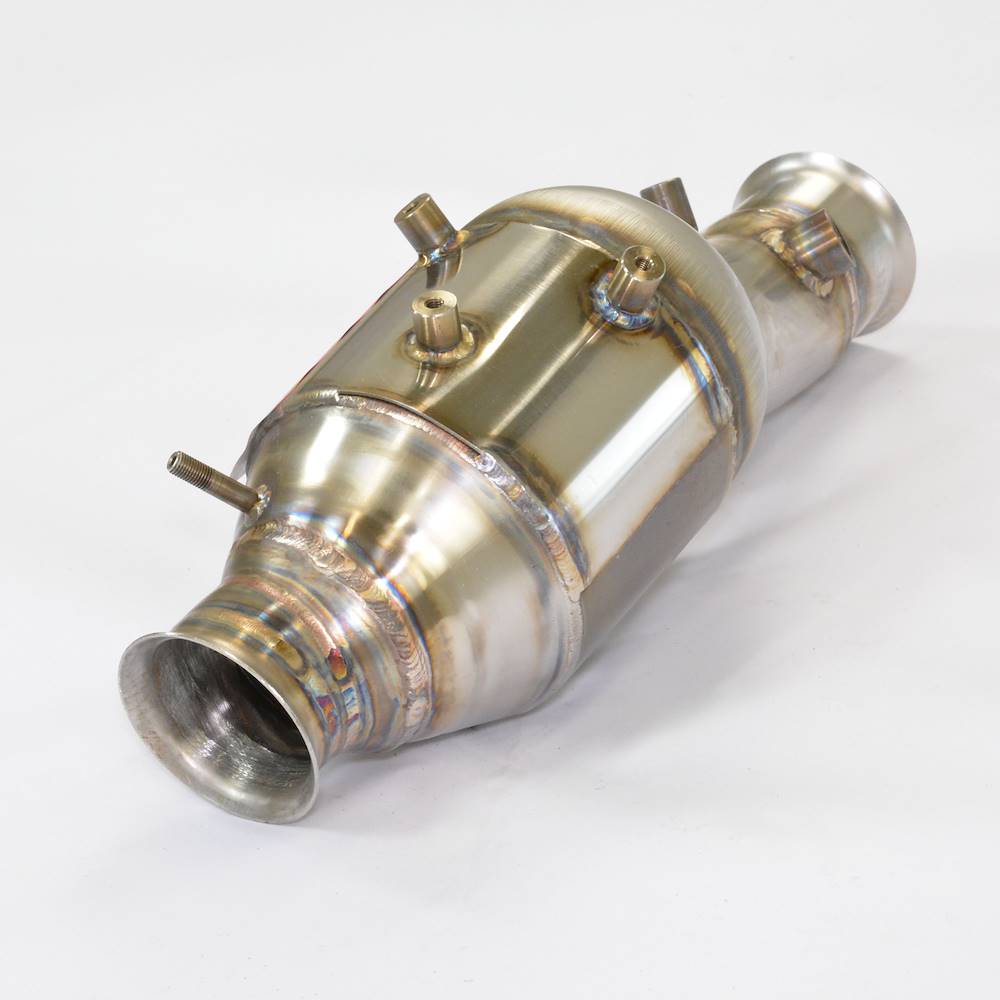 Anteriore Sinistro con catalizzatore metallico 