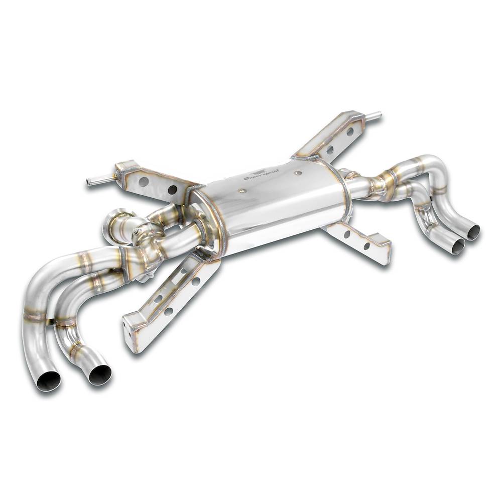 Endschalldämpfer Rechts - Links mit Klappe <strong><span style=color:#ea0000;>-13,0 Kg</span></strong>