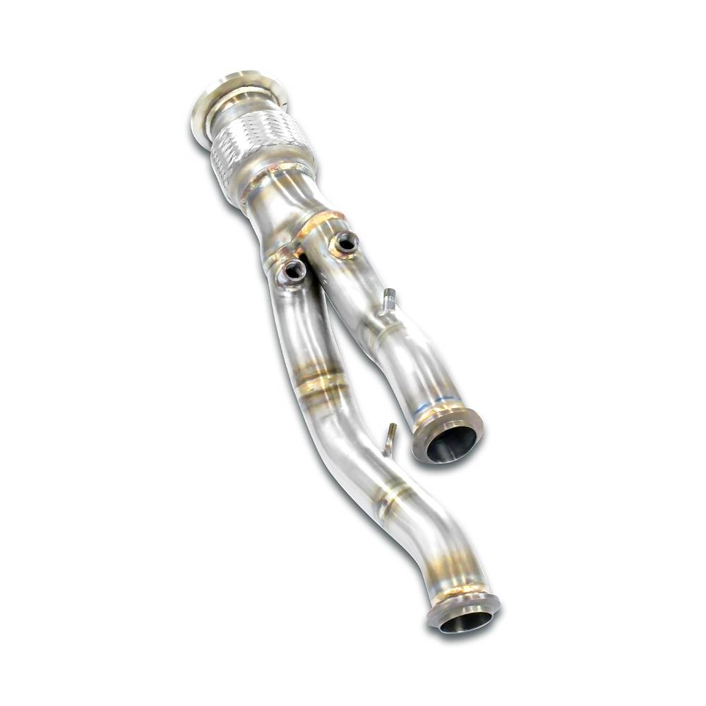 Y-Pipe left (Replaces catalytic converter)