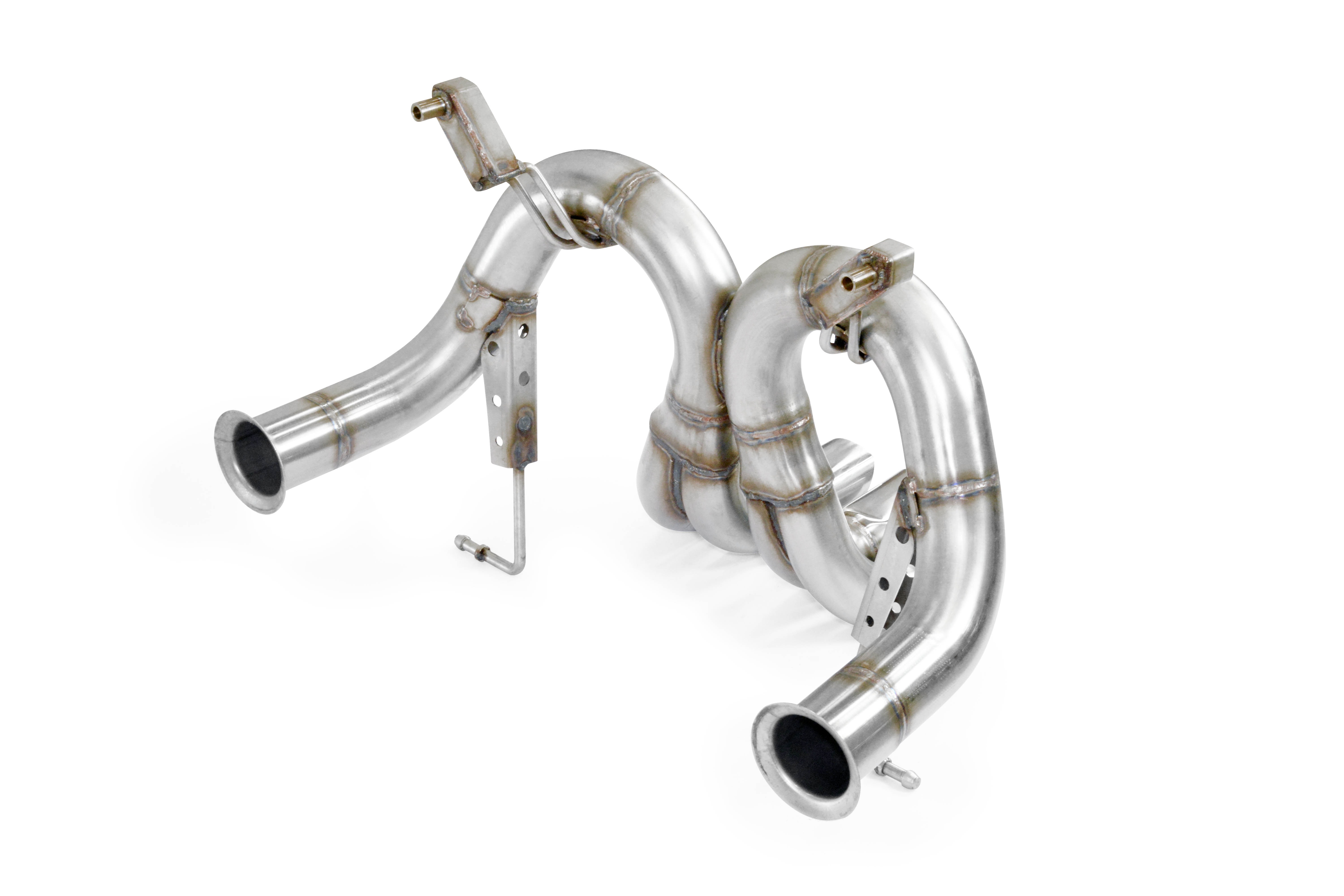 Rear X-Pipe (Replaces OEM rear muffler) <strong><span style=color:#ea0000;>-22,0 Kg</span></strong>